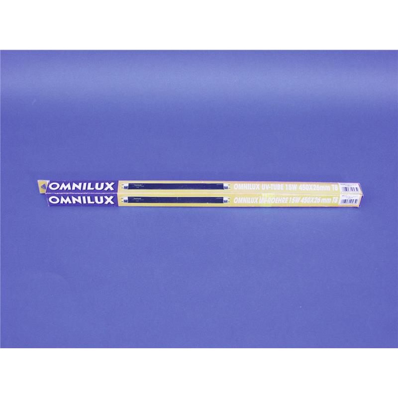 OMNILUX UV Tube 15W G13 438x26mm T8