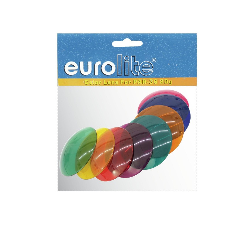 EUROLITE Color Cap Set for PAR-36, 8 colors