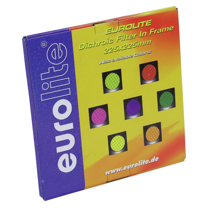 EUROLITE Turquoise Dichroic Filter bl frame PAR-56