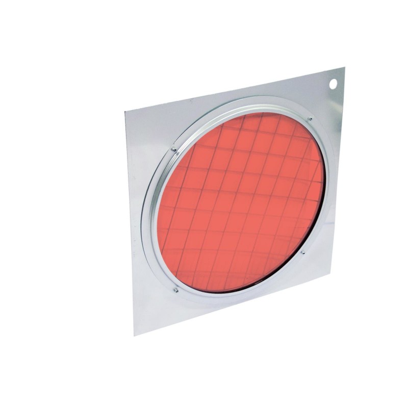 EUROLITE Red Dichroic Filter silver Frame PAR-64