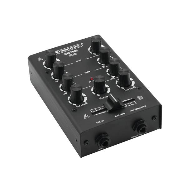 OMNITRONIC GNOME-202 Mini Mixer black