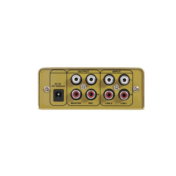 OMNITRONIC GNOME-202 Mini Mixer gold