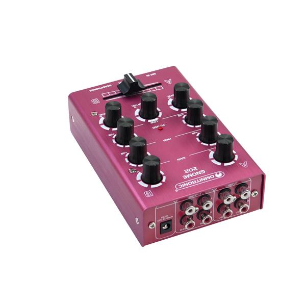 OMNITRONIC GNOME-202 Mini Mixer red