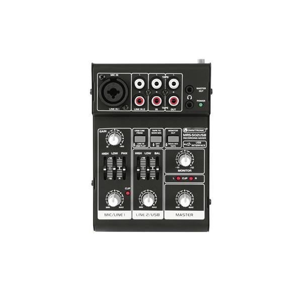 MIX Miza za snemanje OMNITRONIC MRS-502USB 