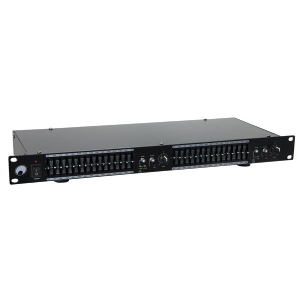 OMNITRONIC GEQ-2150 Equalizer 2x15-Band