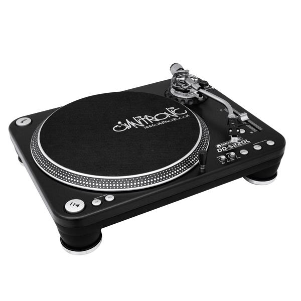 OMNITRONIC DD-5220L Turntable bk