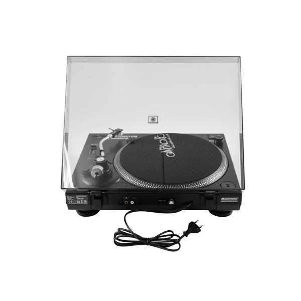 OMNITRONIC BD-1390 USB Turntable bk