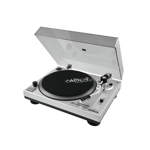 OMNITRONIC BD-1380 USB Turntable sil