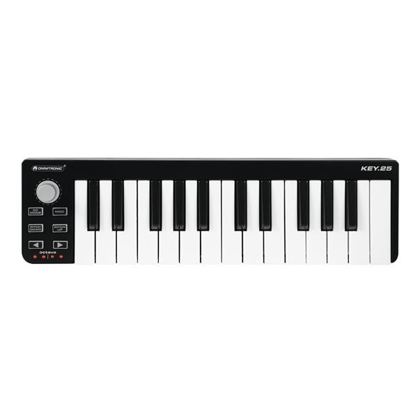 MIDI Controller OMNITRONIC KEY-25 MIDI 