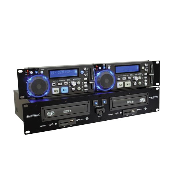 OMNITRONIC XDP-2800 Dual CD/MP3 Player