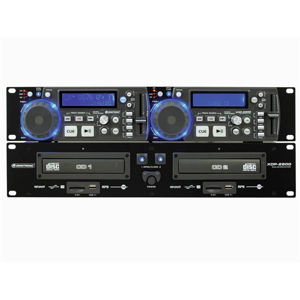 OMNITRONIC XDP-2800 Dual CD/MP3 Player