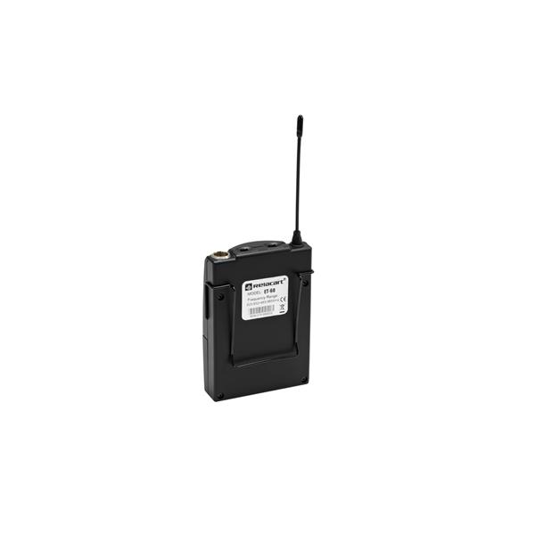 RELACART ET-60 Bodypack with Lavalier Microphone for WAM-402