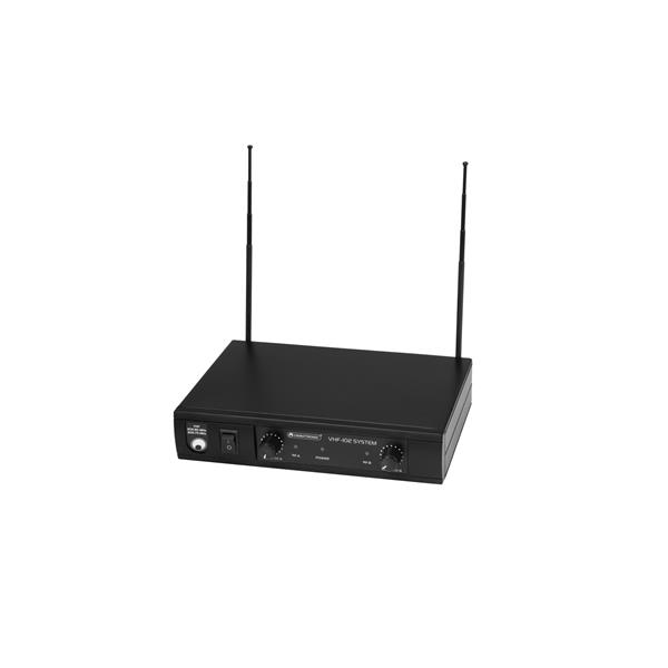 OMNITRONIC VHF-102 Wireless Mic System 214.35/201.60MHz