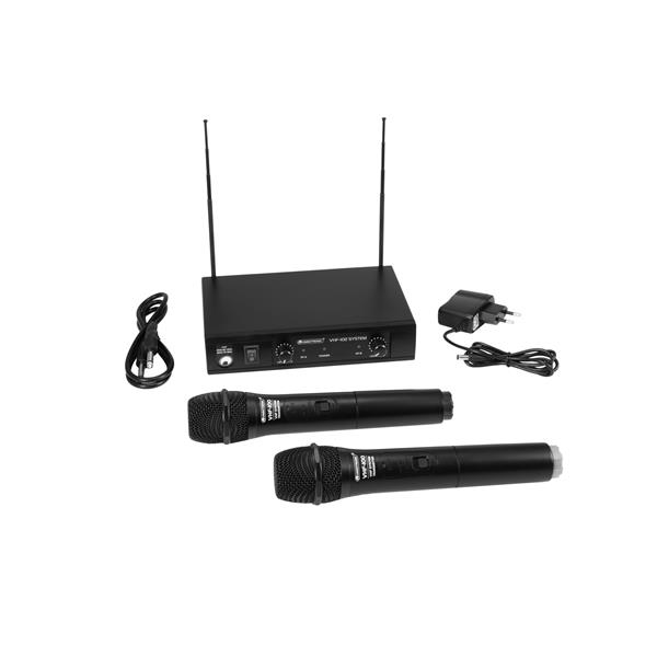 OMNITRONIC VHF-102 Wireless Mic System 209.80/205.75MHz
