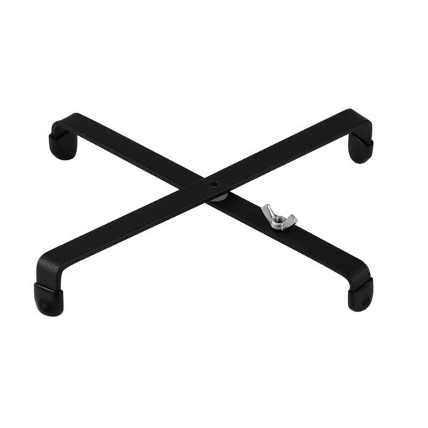 Cross shaped stand for wind instrument stands Dimavery