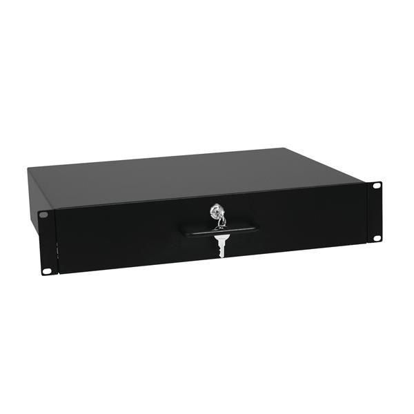 OMNITRONIC Rack Drawer with Lock 2U