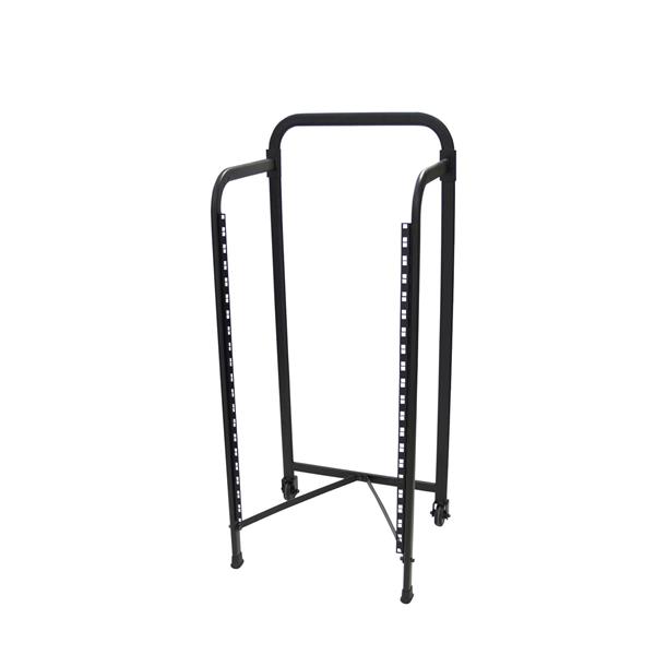 OMNITRONIC Rack stand 19U with 2 wheels