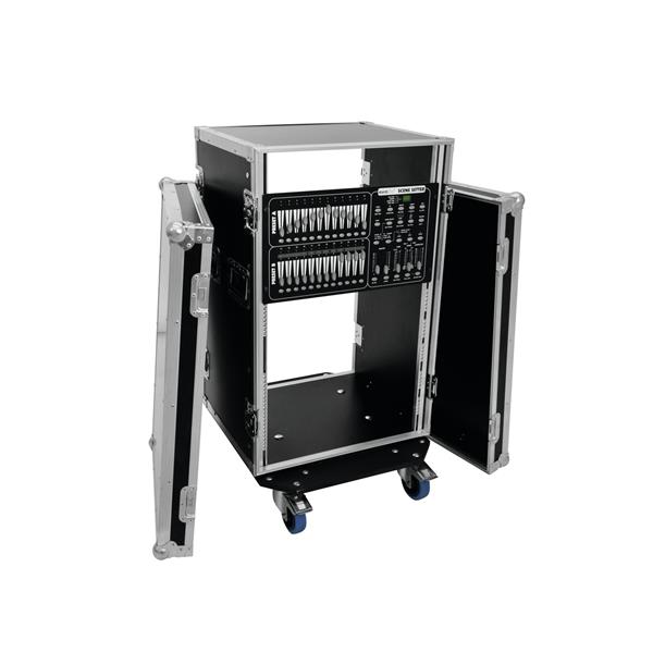 ROADINGER Rack Profi 18U 45cm with wheels