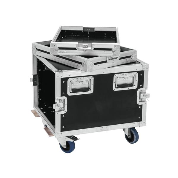 ROADINGER Rack Profi KM 6U 55cm with wheels