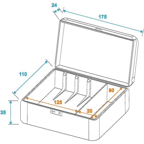 ROADINGER Case for 3 Turntable Systems