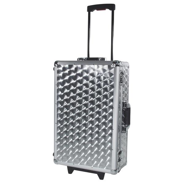 ROADINGER CD Case polished 120 CDs with Trolley