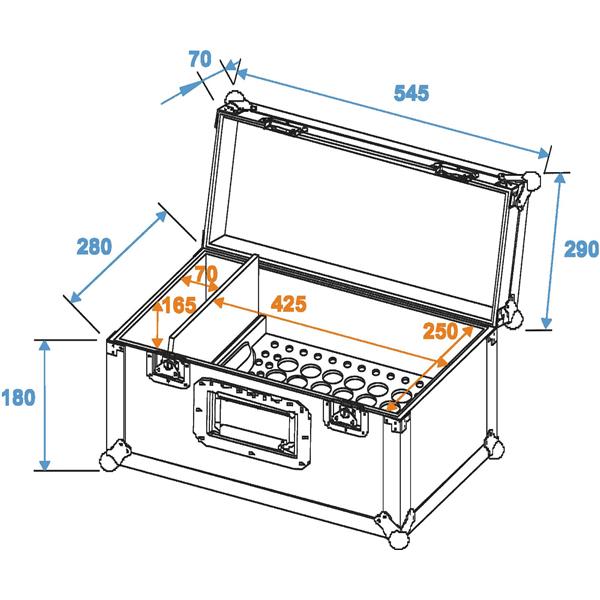 ROADINGER Universal Cone Adapter Case UKAC-50