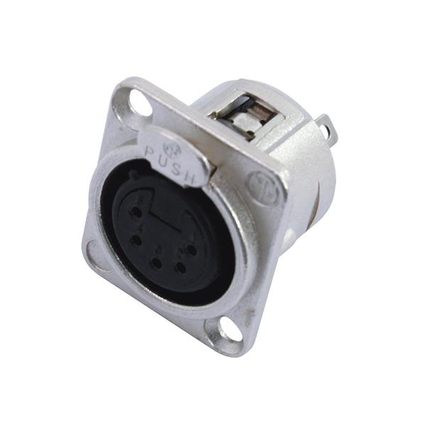 NEUTRIK XLR mounting socket 5pin NC5FDL-1