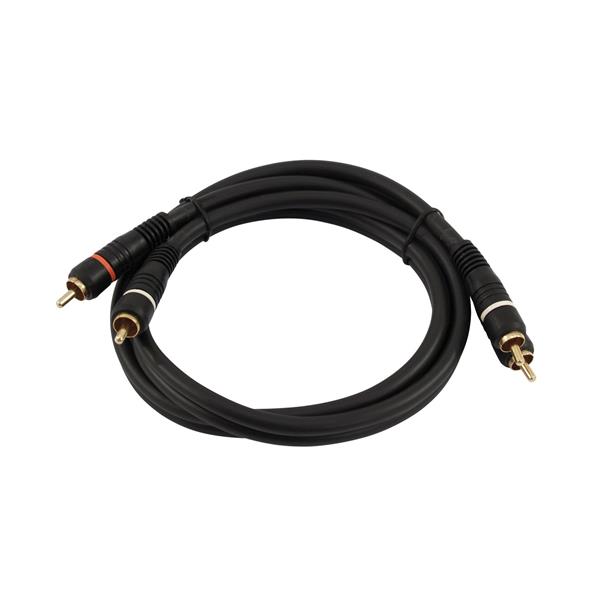 RCA kabel OMNITRONIC 2x2 1.5m