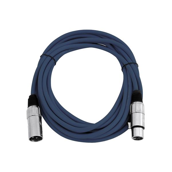 OMNITRONIC XLR cable 3pin 5m bu