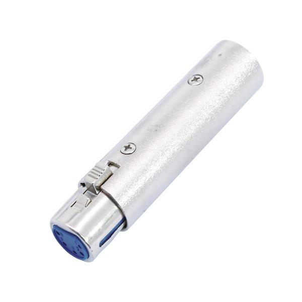 OMNITRONIC Adapter 3pin XLR(M)/5pin XLR(F)