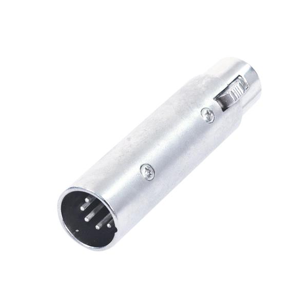 OMNITRONIC Adapter 3pin XLR(F)/5pin XLR(M)