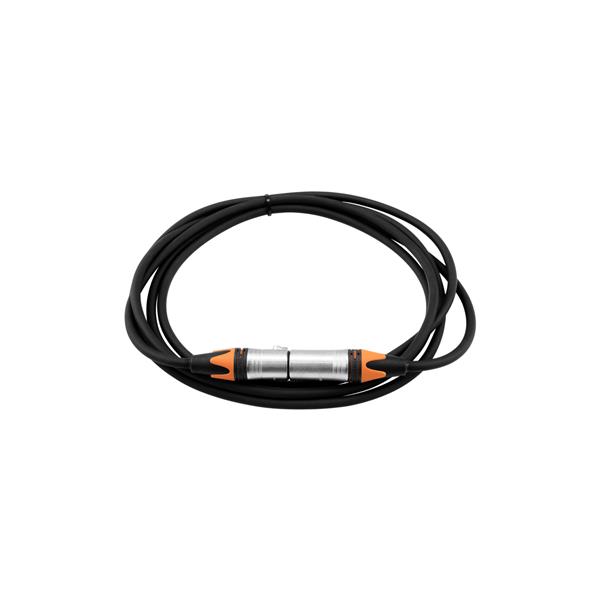 PSSO XLR cable COL 3pin 3m bk Neutrik