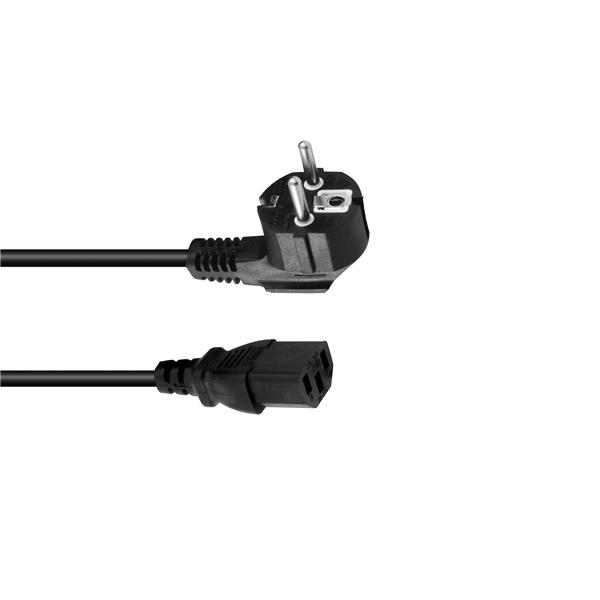 OMNITRONIC IEC Power Cable 3x0.75 3m bk