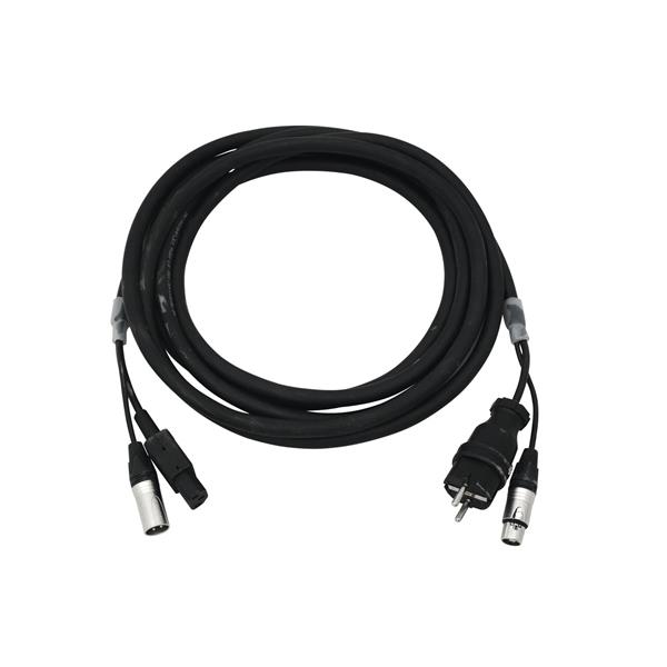 PSSO Combi Cable Safety Plug/XLR 5m