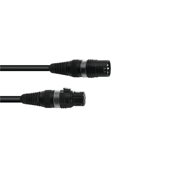 SOMMER CABLE DMX cable XLR 3pin 10m bk Hicon