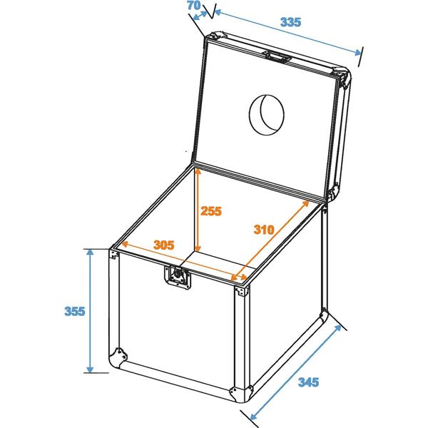 Kovček ROADINGER za Disco Kroglo 30cm