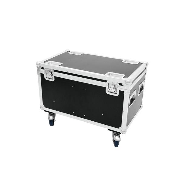 ROADINGER Flightcase 4x Audience Blinder 2xCOB