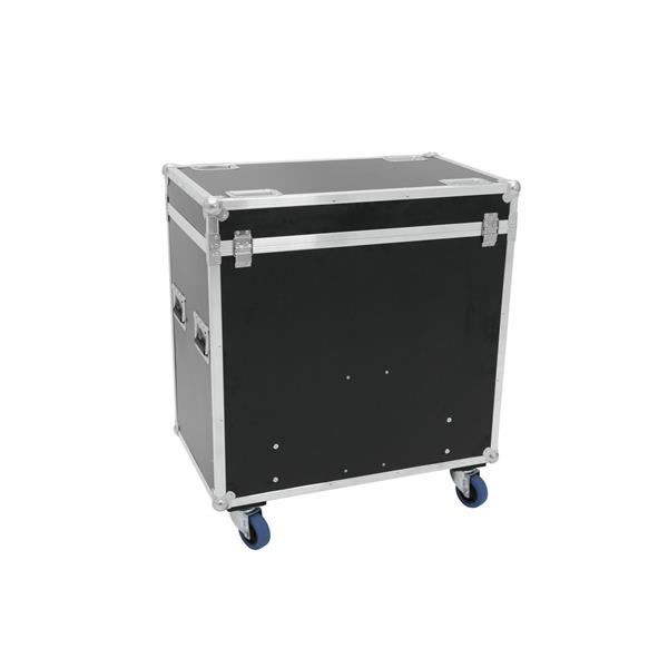 ROADINGER Flightcase 8x Audience Blinder 2xCOB