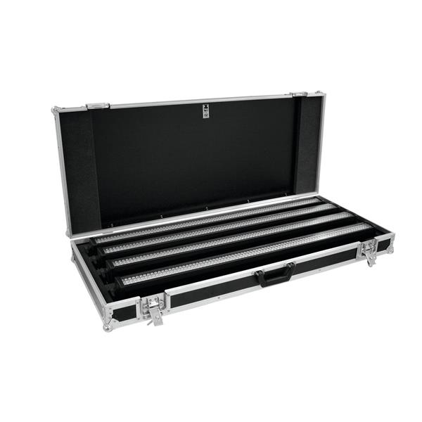 ROADINGER Flightcase 4x LED BAR-252 RGB