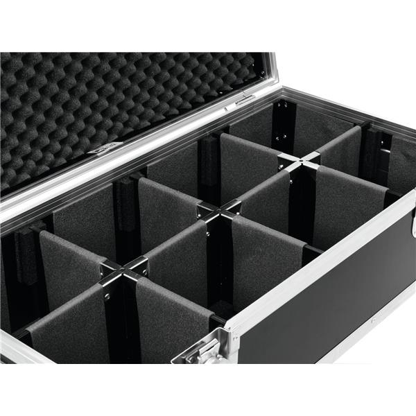 ROADINGER Flightcase 8x AKKU UP-4