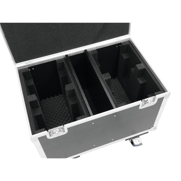 ROADINGER Flightcase 4x EYE-7 RGBW Zoom