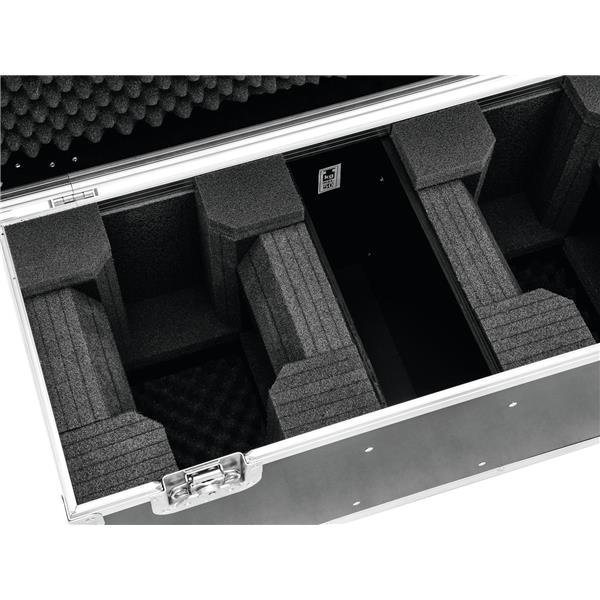 ROADINGER Flightcase 2x LED TMH-X1 Moving-Head Beam