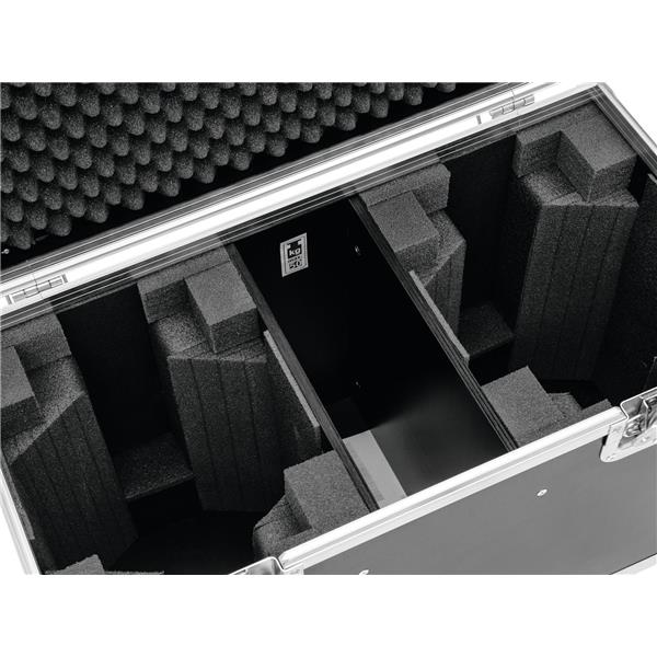 ROADINGER Flightcase 2x LED MFX-3