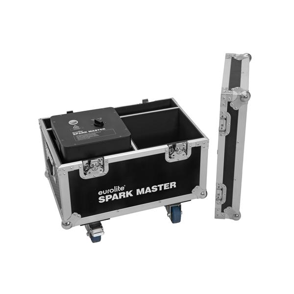 ROADINGER Flightcase 2x Spark Master with wheels