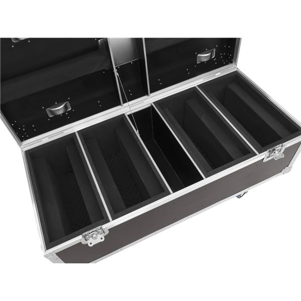 ROADINGER Flightcase 4x LED TMH-X Bar 5