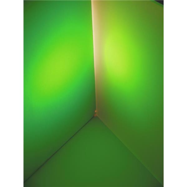 EUROLITE Dichro, green, frosted, 165x132mm