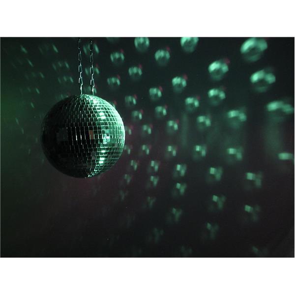 EUROLITE Mirror Ball Set 30cm with Pinspot