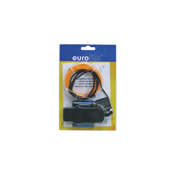 EUROLITE EL Wire 2mm, 2m, orange