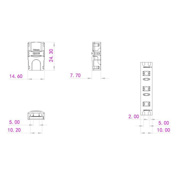 EUROLITE LED Strip Power Contact 2Pin 10mm