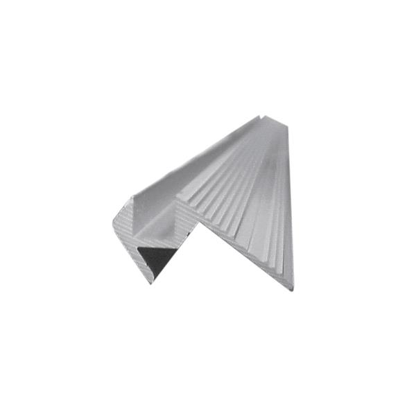 EUROLITE Step Profile 10x10mm silver 4m